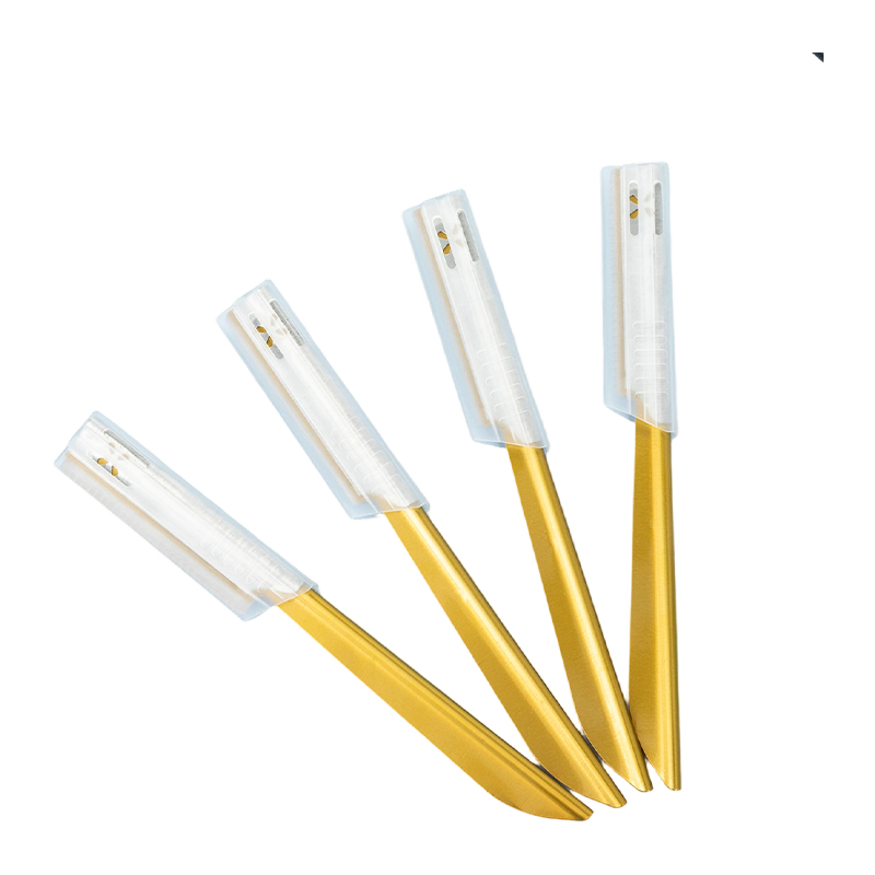 Brijač za podrezivanje obrva i lica s protukliznim držačem