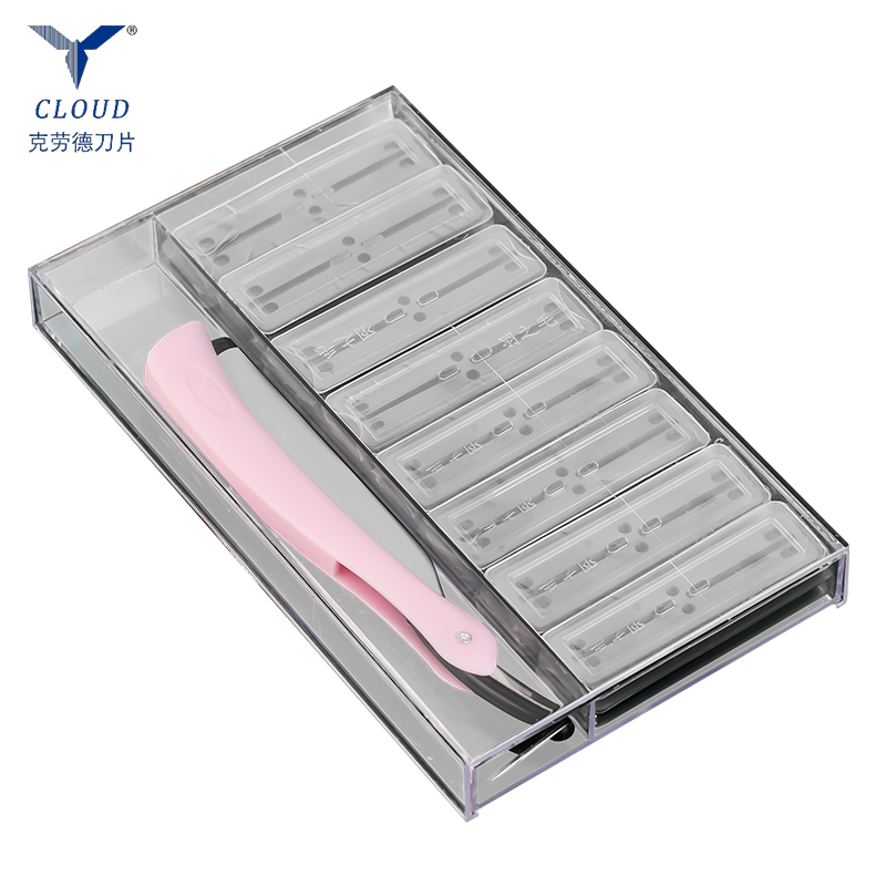 Set ravnih brijača za mokro i suho brijanje