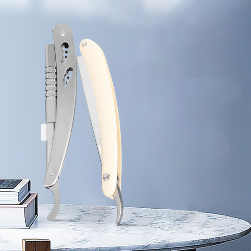 Izdržljiva valovita ravna drška britve od nehrđajućeg čelika