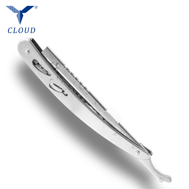 Izdržljiva valovita ravna drška britve od nehrđajućeg čelika