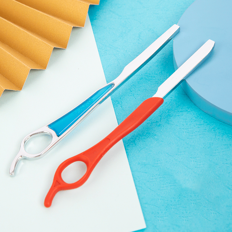 Ravni brijač od nehrđajućeg čelika (plastična drška)