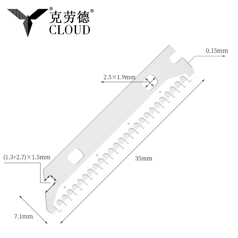 Britvice za obrve od nehrđajućeg čelika za višekratnu upotrebu