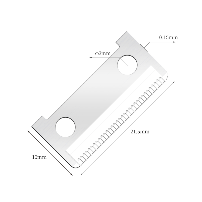 Jednostrane oštrice od nehrđajućeg čelika za obrve