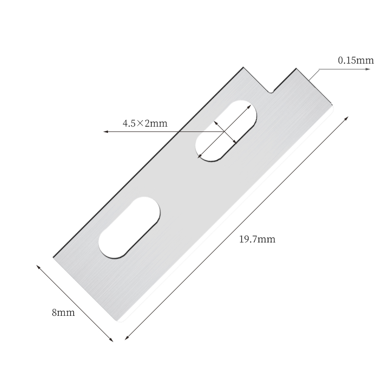 Precizni oštri noževi za oblikovanje obrva od nehrđajućeg čelika