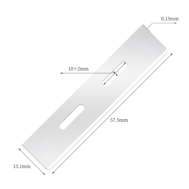 Izdržljiva oštrica za rezanje obrva od nehrđajućeg čelika za višekratnu upotrebu