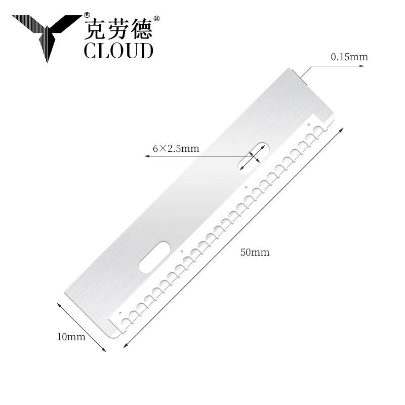 Izdržljiva oštrica za rezanje obrva od nehrđajućeg čelika za višekratnu upotrebu