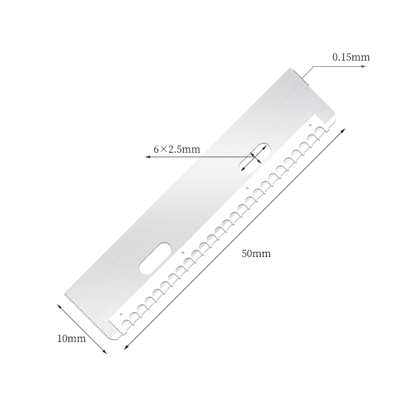 Izdržljiva oštrica za rezanje obrva od nehrđajućeg čelika za višekratnu upotrebu