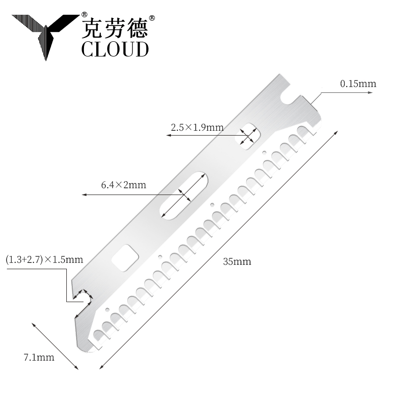Britvice za obrve od nehrđajućeg čelika za višekratnu upotrebu
